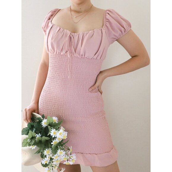 MAUVE DRESS // LOVE TREE - Picture 2 of 4